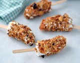 Frozen banana pops